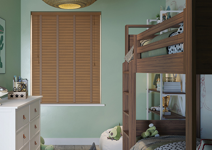 Ecowood Deluxe, Fruitwood Fine Grain - Motorised Venetian Blind - Image 5